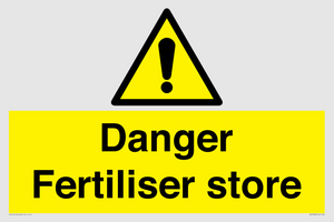 Danger Fertiliser store